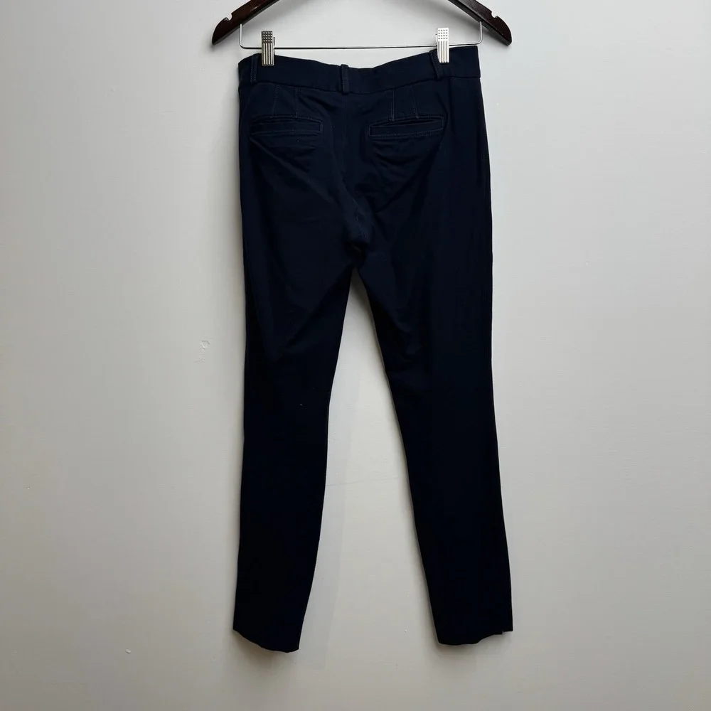 Banana Republic Women's Sloan Dress Pants Navy Blue Size 2‎ Trousers Casual